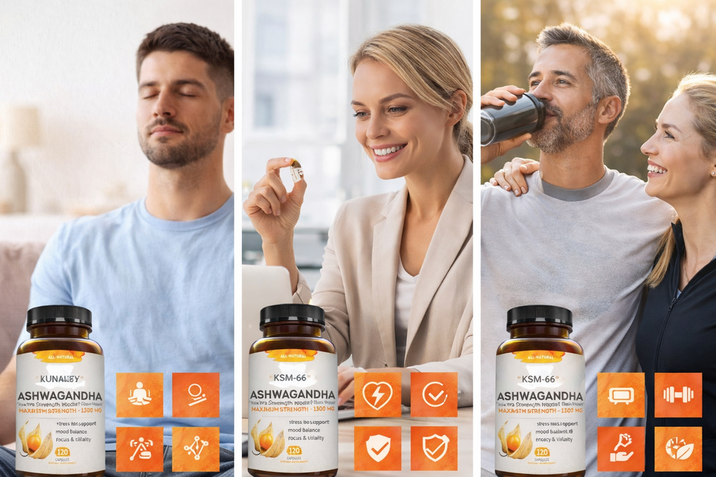 KSM-66® Ashwagandha – Extra Strength | 120 Vegan Capsules